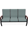Belle Isle Sling Polymer Arms 2 - Seat Glider - LOOMLAN - Telescope - Outdoor Sofas & Loveseats