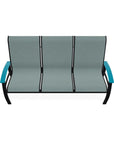 Belle Isle Sling Polymer Arms 2 - Seat Glider - LOOMLAN - Telescope - Outdoor Sofas & Loveseats