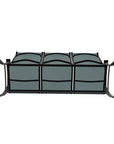 Belle Isle Sling Polymer Arms 2 - Seat Glider - LOOMLAN - Telescope - Outdoor Sofas & Loveseats