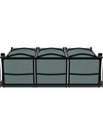 Belle Isle Sling Polymer Arms 2 - Seat Glider - LOOMLAN - Telescope - Outdoor Sofas & Loveseats