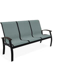 Belle Isle Sling Polymer Arms 2 - Seat Glider - LOOMLAN - Telescope - Outdoor Sofas & Loveseats