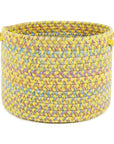 Rhody Rug Playtime Braided Handmade Indoor-Outdoor Basket