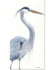 Blue Heron Coastal Canvas Art Indoor Outdoor - LOOMLAN - LOOMLAN - Canvas Art