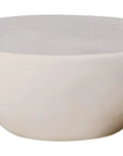 Bowness Ceramic Round Patio Coffee Table - LOOMLAN - Seasonal Living - Outdoor Coffee Tables