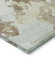 LOOMLAN Rugs Branza Brown Washable Indoor-Outdoor Rug