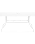 Bristol Aluminum Outdoor Dining Table - LOOMLAN - Sunset West - Outdoor Dining Tables