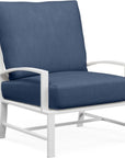 Sunset West Bristol Sunbrella Swivel Outdoor Accent Chair