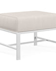 Bristol Sunbrella Outdoor Ottoman - LOOMLAN - Sunset West - Outdoor Ottomans