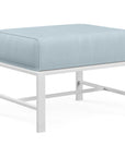 Bristol Sunbrella Outdoor Ottoman - LOOMLAN - Sunset West - Outdoor Ottomans