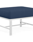 Bristol Sunbrella Outdoor Ottoman - LOOMLAN - Sunset West - Outdoor Ottomans