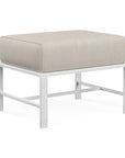 Bristol Sunbrella Outdoor Ottoman - LOOMLAN - Sunset West - Outdoor Ottomans