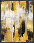 LOOMLAN Brush Tones I d Canvas Art For Living Room