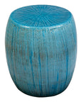 Seasonal Living Bud Ceramic Patio Armless Stool