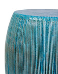 Seasonal Living Bud Ceramic Patio Armless Stool