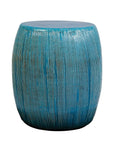 Seasonal Living Bud Ceramic Patio Armless Stool