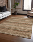LOOMLAN Rugs Cadira Orange Washable Indoor-Outdoor Rug