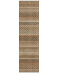 LOOMLAN Rugs Cadira Orange Washable Indoor-Outdoor Rug