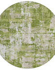 LOOMLAN Rugs Caelan Green Washable Indoor-Outdoor Rug