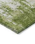 LOOMLAN Rugs Caelan Green Washable Indoor-Outdoor Rug