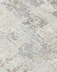 LOOMLAN Rugs Caelan Ivory Washable Indoor-Outdoor Rug