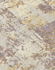 LOOMLAN Rugs Caelan Purple Washable Indoor-Outdoor Rug