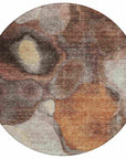 LOOMLAN Rugs Caeli Brown Washable Indoor-Outdoor Rug