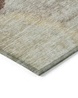 LOOMLAN Rugs Caeli Brown Washable Indoor-Outdoor Rug