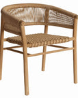 Artesia Calais Teak Framed Patio Dining Chair