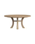 Cambrian Teak Round Outdoor Dining Table - LOOMLAN - Sunset West - Outdoor Dining Tables