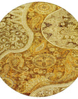 LOOMLAN Rugs Carmina Orange Washable Indoor-Outdoor Rug