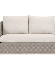 Essentials For Living Caspian Olefin Fabric Outdoor Modular Arm Sofa