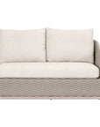 Essentials For Living Caspian Olefin Fabric Outdoor Modular Arm Sofa