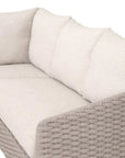Essentials For Living Caspian Olefin Fabric Outdoor Modular Arm Sofa