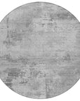 LOOMLAN Rugs Cassiva Gray Washable Indoor-Outdoor Rug