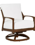 Castelle Berkeley Lounge Outdoor Swivel Chair Made USA - LOOMLAN - Castelle - Outdoor Lounge Chairs