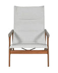 Castelle Berkeley Padded Sling Lounge Chair Set - LOOMLAN - Castelle - Outdoor Dining Chairs