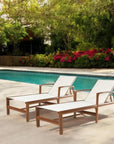 Castelle Berkeley Sling Chaise Sunlounger - LOOMLAN - Castelle - Outdoor Cabanas & Loungers