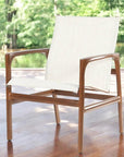 Castelle Berkeley Sling Dining Chair - LOOMLAN - Castelle - Outdoor Dining Chairs