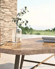 Castelle Natures Wood Coffee Table - LOOMLAN - Castelle - Outdoor Coffee Tables