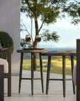Castelle Natures Wood Side Table - LOOMLAN - Castelle - Outdoor Side Tables