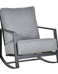 Castelle Prism Lounge Rocking Chair Made USA - LOOMLAN - Castelle - Outdoor Lounge Chairs