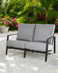 Castelle Prism Loveseat Deep Made in USA - LOOMLAN - Castelle - Outdoor Sofas & Loveseats