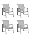 Castelle Prism Sling Dining Chair - LOOMLAN - Castelle - Outdoor Dining Chairs