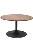 Castelle Tulip Aluminum Outdoor Round Dining Table - LOOMLAN - Castelle - Outdoor Dining Tables