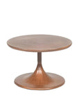 Castelle Tulip Outdoor Round Coffee Table - LOOMLAN - Castelle - Outdoor Coffee Tables