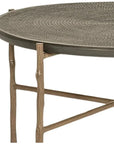 Castelle Twig Faux Wood Look Outdoor Coffee Table - LOOMLAN - Castelle - Outdoor Coffee Tables