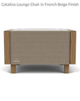 Lloyd Flanders Catalina Lounge Chair All Weather Wicker & Teak Wood
