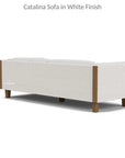 Lloyd Flanders Catalina Sofa All Weather Wicker & Teak Furniture