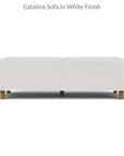 Lloyd Flanders Catalina Sofa All Weather Wicker & Teak Furniture