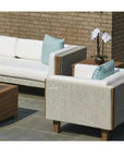 Lloyd Flanders Catalina Sofa All Weather Wicker & Teak Furniture